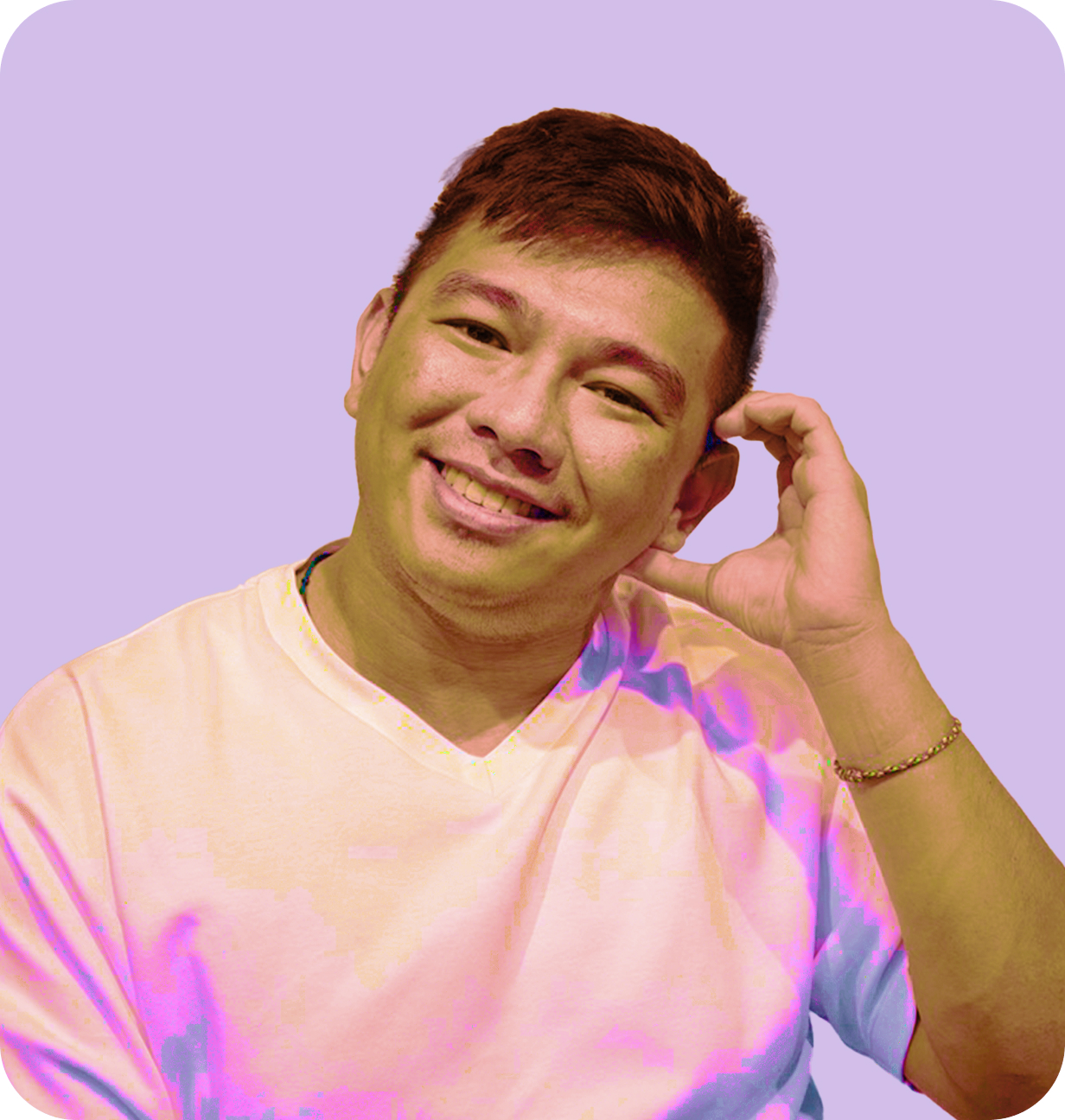 A portrait of Justin Tien